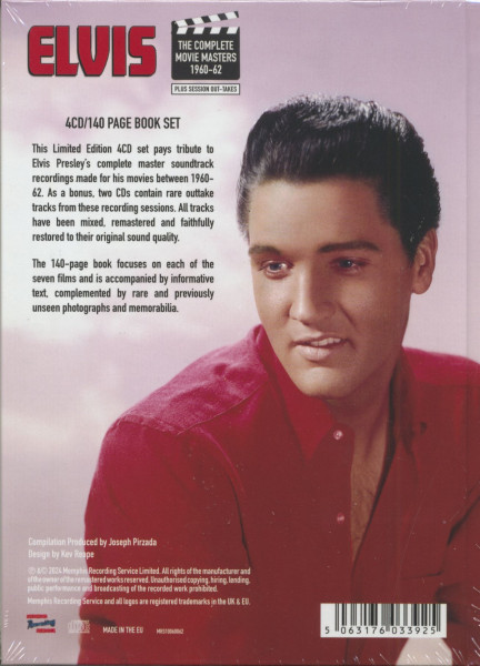 The Complete Movie Masters 1960 - 1962 (4-CD/ 1 Book-Set)