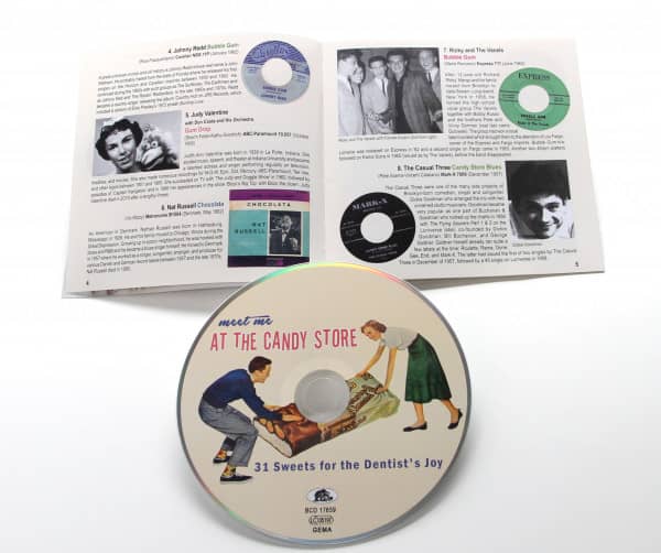 Meet Me At The Candy Store - 31 Sweets for the Dentist's Joy (CD)