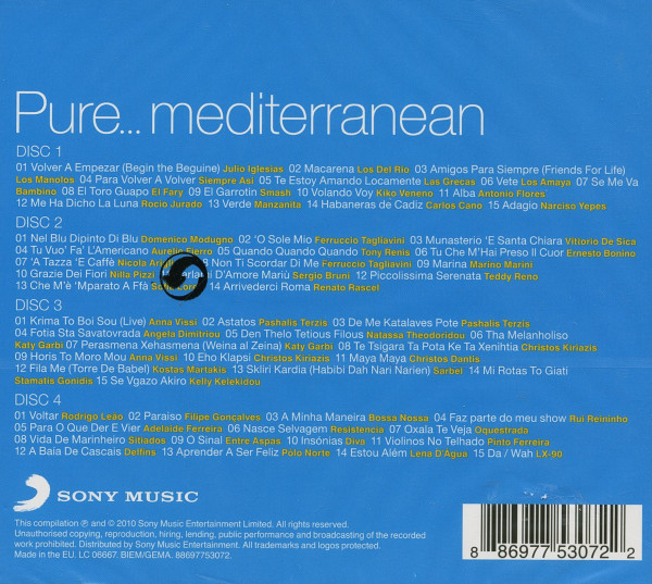 Pure Mediterranean (4-CD)