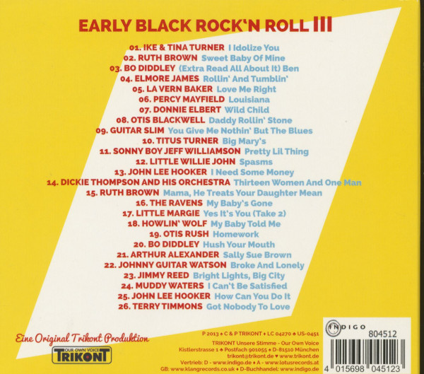 Please Don't Freeze - Early Black Rock 'n' Roll, Vol.3 (CD)