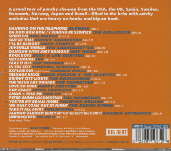 She's Got The Power - Female Power Pop, Punk & Garage (CD)