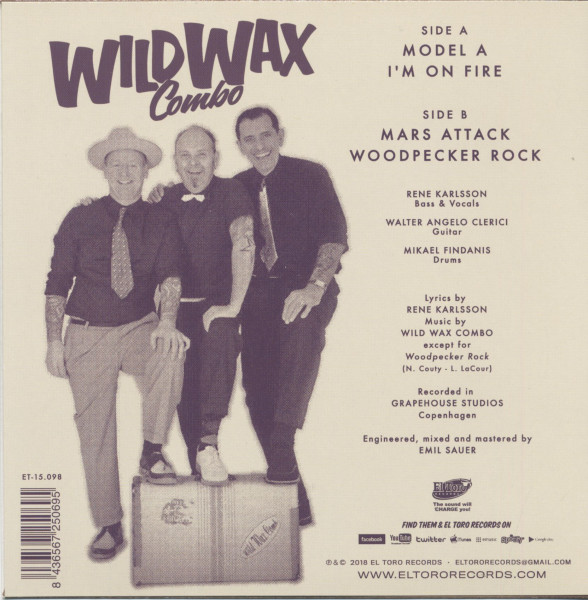 Model A (7inch, 45rpm, EP)