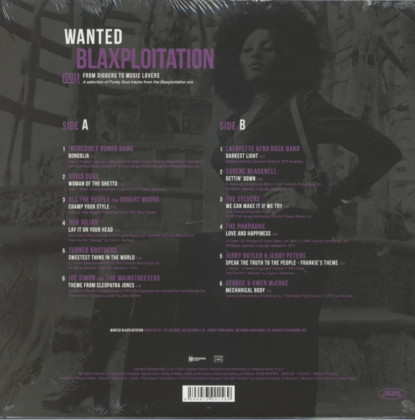 Wanted Blaxploitation (LP, 180g Vinyl)