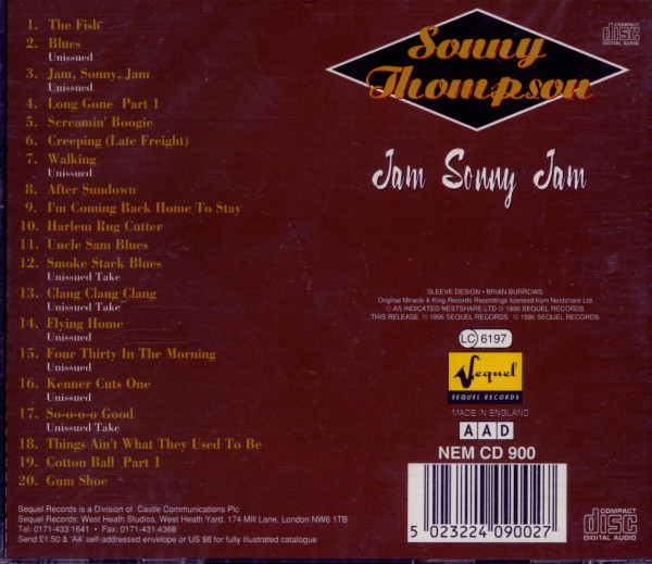 Jam Sonny Jam (CD)