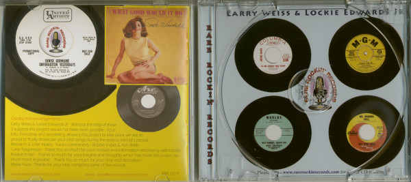 Unforgotten Yesterdays - The Songs Of Larry Weiss & Lockie Edwards Jr.