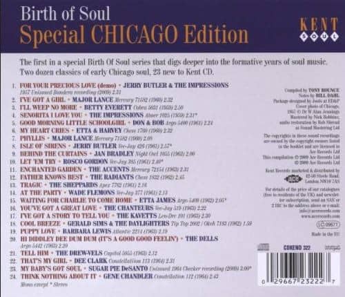 Birth Of Soul - Special Chicago Edition (CD)