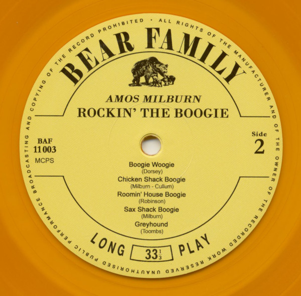 Rockin' The Boogie (LP, 10inch, Ltd.)
