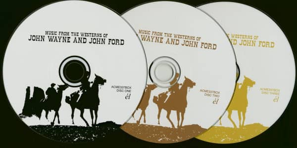 Music From The Westerns Of John Wayne & John Ford (3-CD)