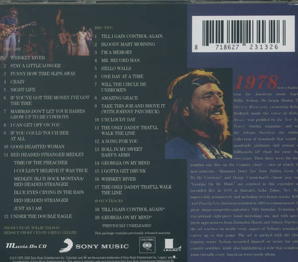 Willie And Family Live (2-CD)