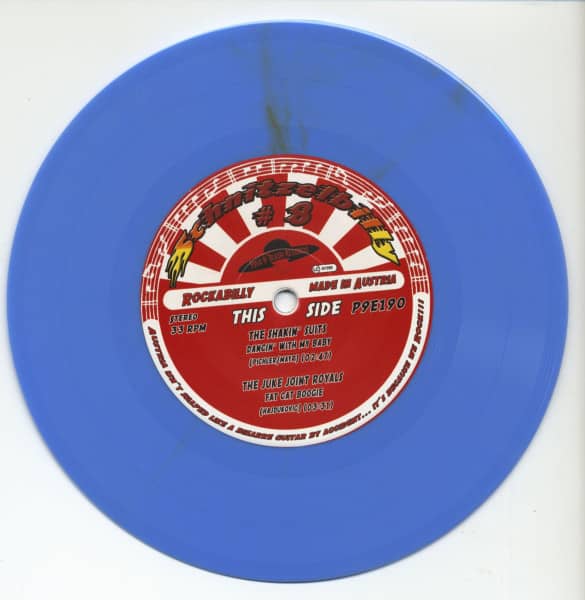 Schnitzelbilly No.8 - Rockabilly Made In Austria (7inch, colored Vinyl, EP, 33rpm, Ltd.)