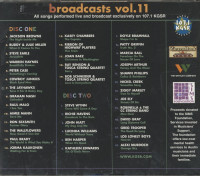 Preview: KGSR Broadcasts Vol.11 - Radio 107.1 KGSR Austin (2-CD) Preview: KGSR Broadcasts Vol.11 - Radio 107.1 KGSR Austin (2-CD)