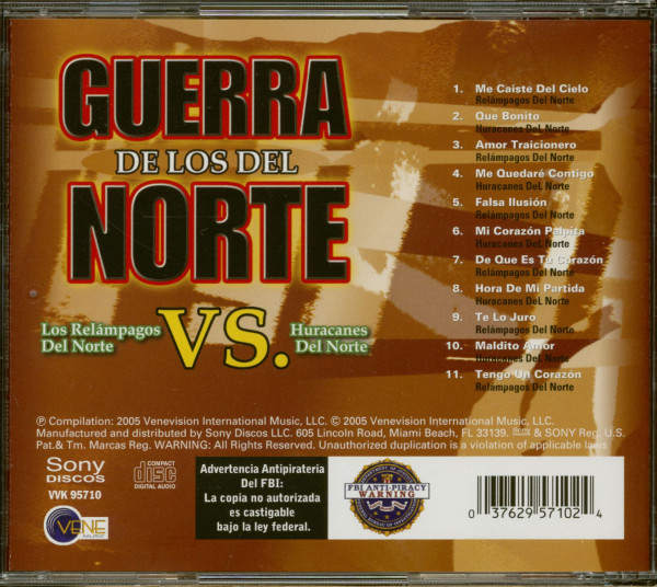 Guerra De Los Del Norte (CD)