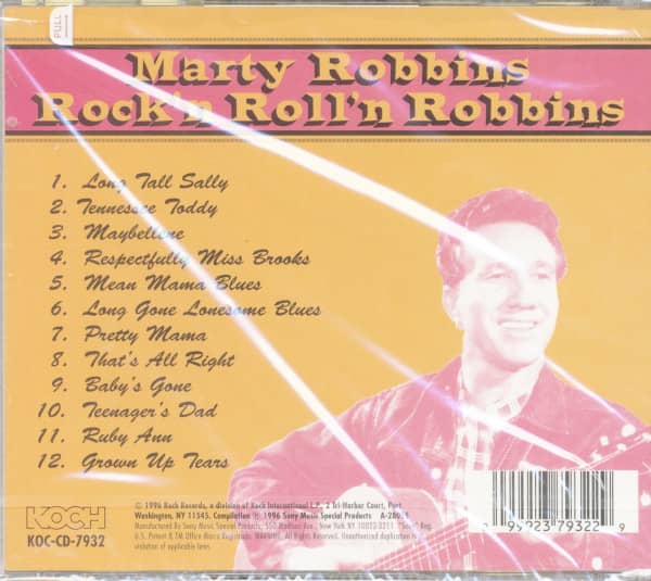 Rock'n Rollin' Robbins (CD)