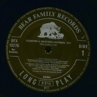 Preview: Country & Western Caravan 1954 (LP) Preview: Country & Western Caravan 1954 (LP)