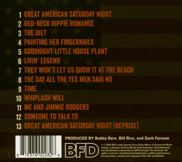 Great American Saturday Night (CD)