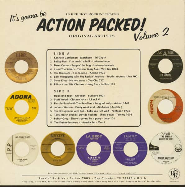 It's Gonna Be Action Packed! Vol.2 (LP)