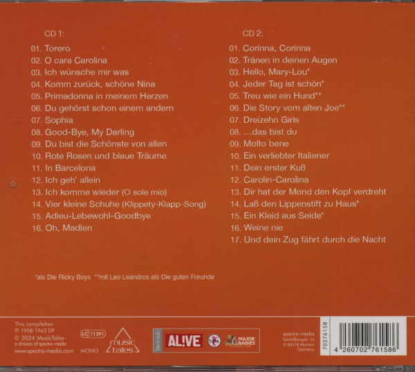 Hello, Mary-Lou - 33 große Erfolge (2-CD)