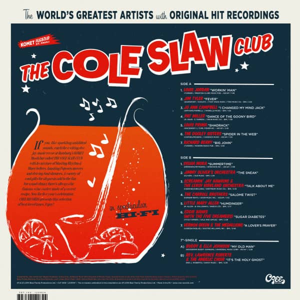 The Cole Slaw Club - The Big Rhythm & Blues Revue (180g Vinyl + 7inch Single)