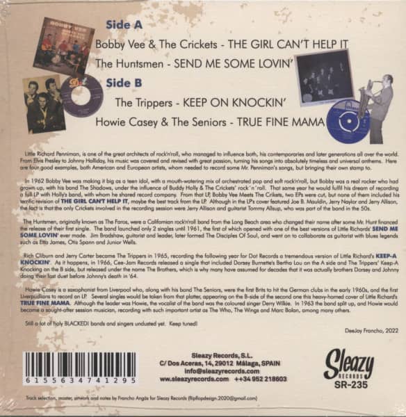 Blacked! 'N' Pennimaned! Vol.4 (7inch, EP, 45rpm, PS)