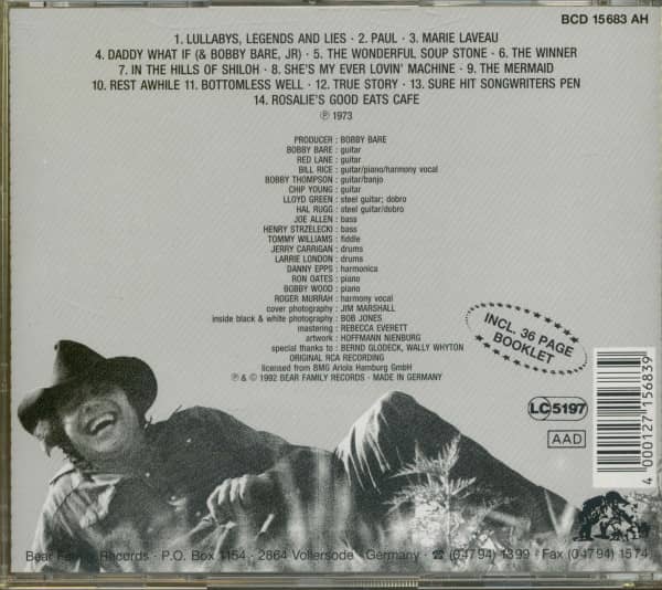 Lullabys, Legends & Lies (CD)