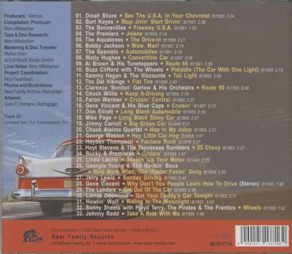 Destination Freeway – 33 Cruisin' Deuces for your Summer Spectacular (CD)