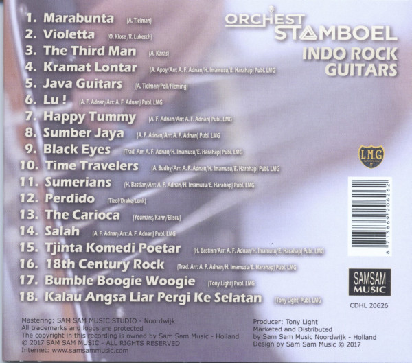 Time Travelers - Indo Rock Guitars (CD)