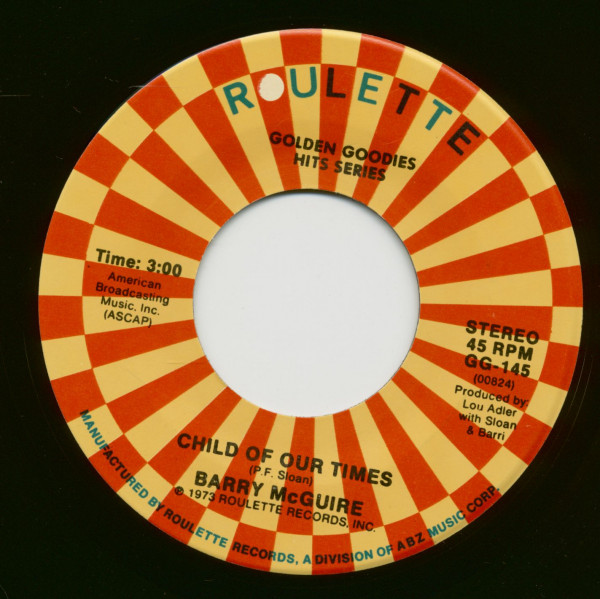 Eve Of Destruction - Child Of Our Times (7inch, 45rpm)