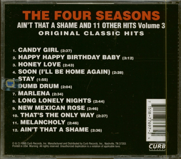 Ain´t That A Shame And 11 Other Hits Volume 3 (CD)