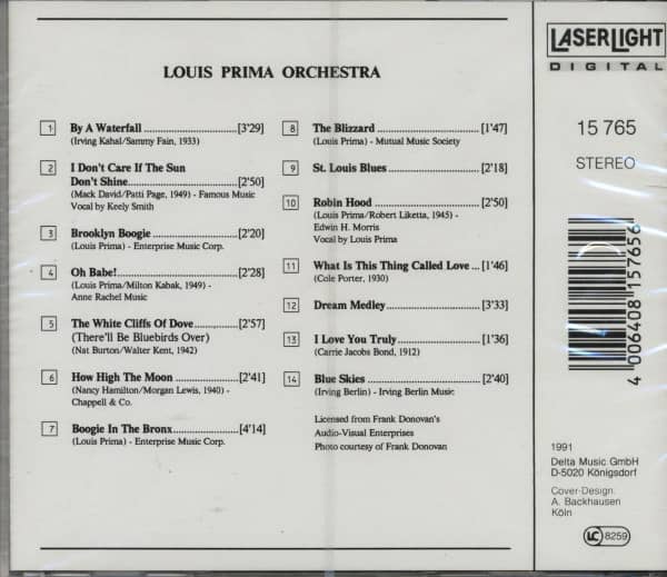 The Jazz Collector Edition - Louis Prima Orchestra (CD)