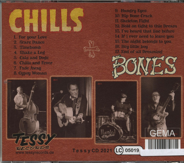Chills & Bones (CD)