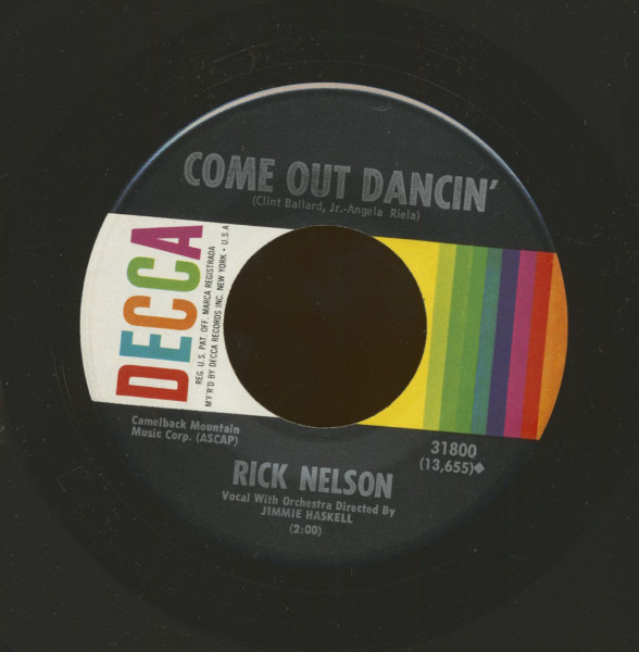 Come Out Dancin' - Yesterday's Love (7inch, 45rpm, PS)