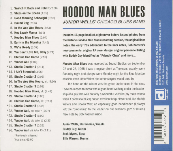 Hoodoo Man Blues (CD)
