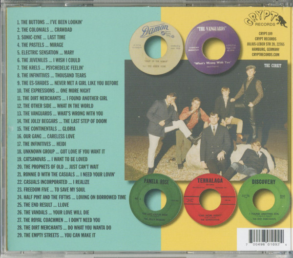 Last Of The Garage Punk Unknowns Vol.1 & 2 (CD)