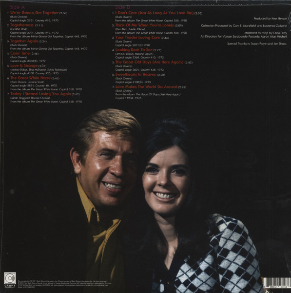 The Very Best Of Buck Owens & Susan Raye (LP)