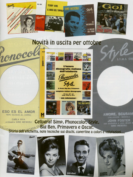 Phonocolor Records - Complete Italian Discography 1959-1971