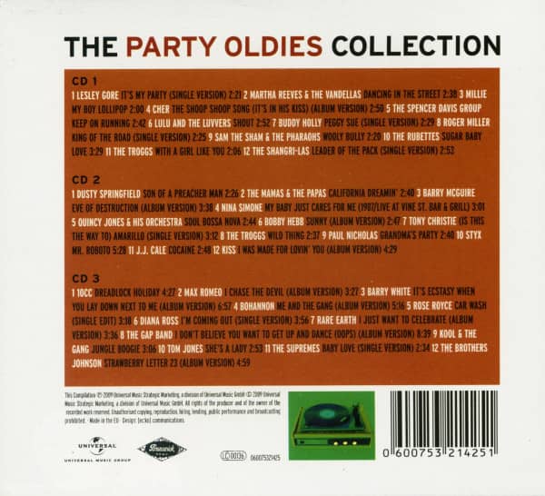 The Party Oldies Collection (3-CD)