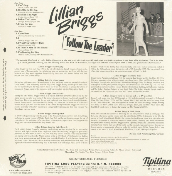 Follow The Leader (LP, 10inch)