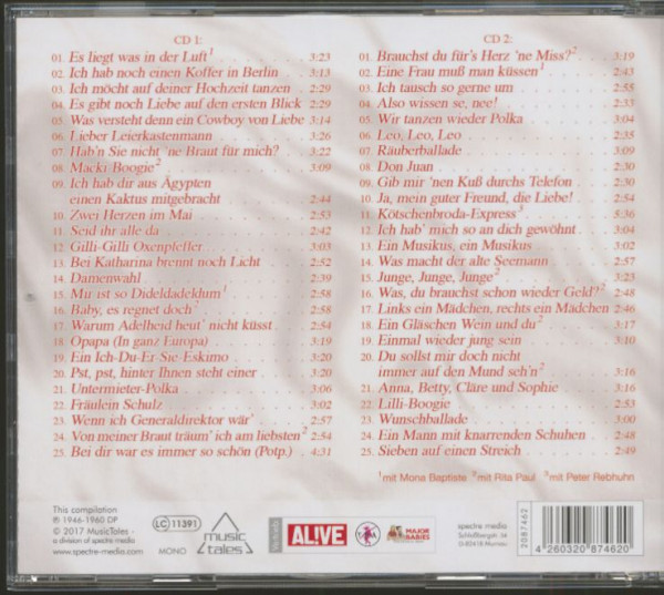 Es liegt was in der Luft - 50 große Erfolge (2-CD)