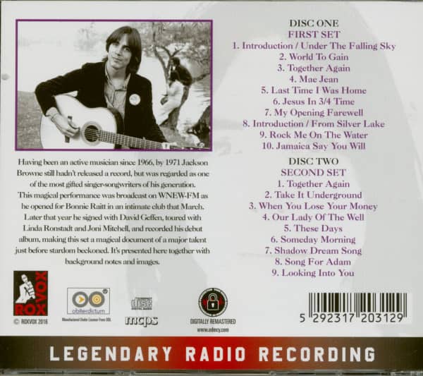 Together Again - Live Syracuse '71 (2-CD)
