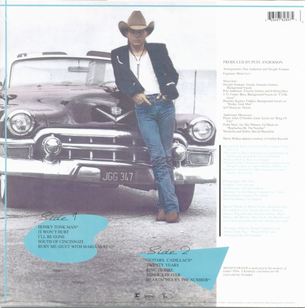 Guitars, Cadillacs, Etc., Etc. (LP, colored Vinyl)