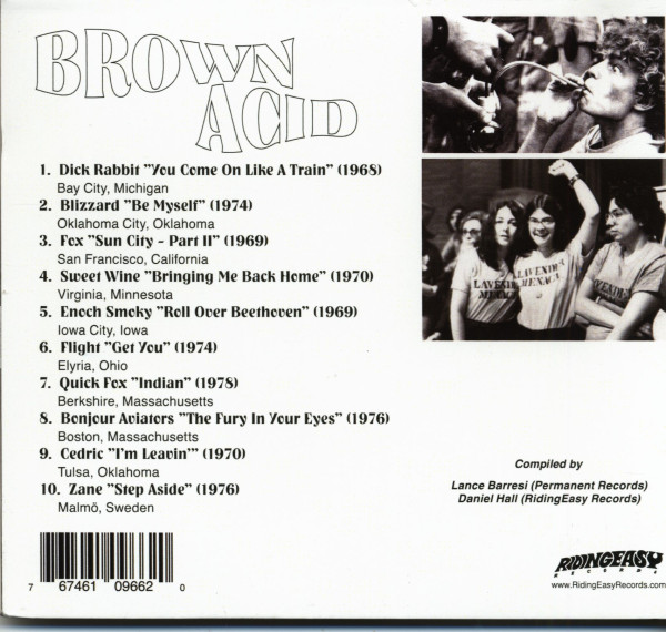 Brown Acid - The Nineteenth Trip - Heavy Rock From The Underground Comedown (CD)