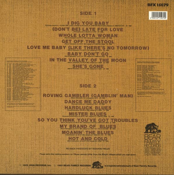 Rockin' Rollin' Rainwater (LP)
