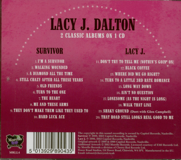 Survivor - Lacy J. (CD)