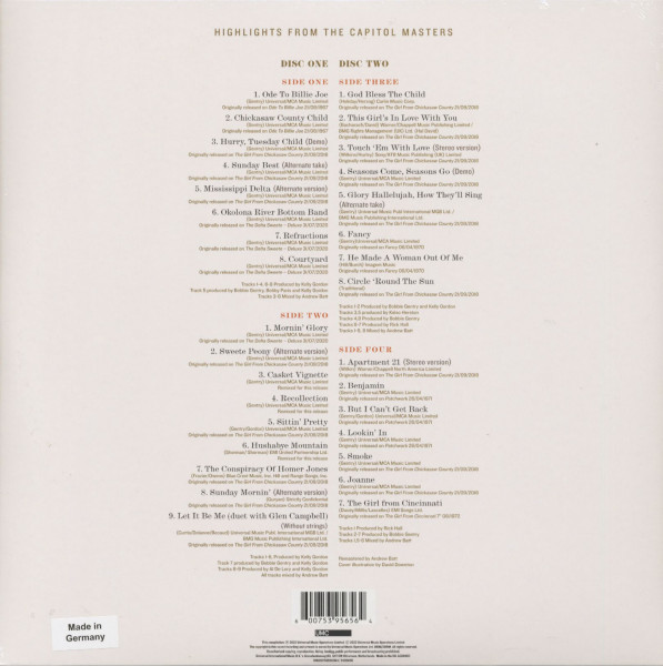 The Girl From Chickasaw Country - Highlights From The Capitol Masters) (2-LP)