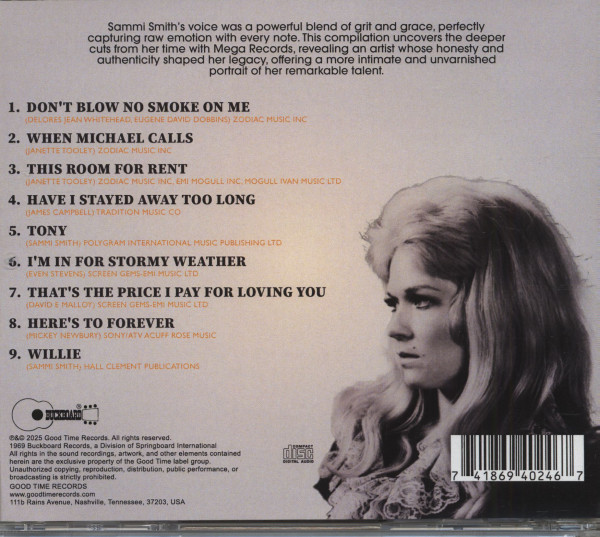 The Fabulous Sammi Smith - The Mega Records Years (CD)