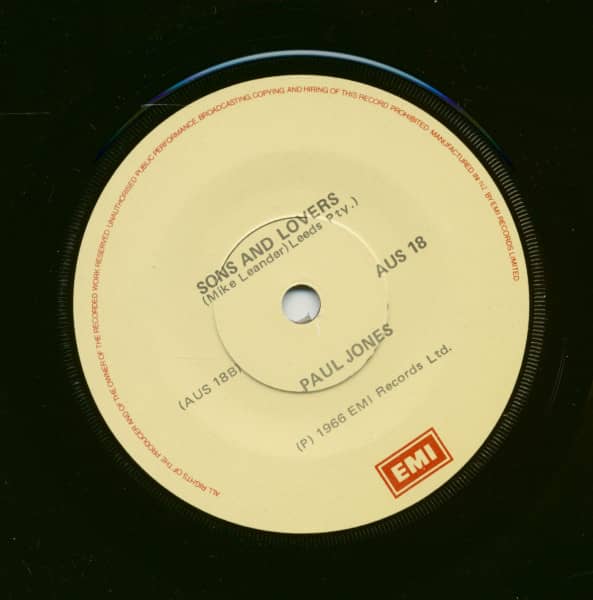 High Time - Sons And Lovers (7inch, 45rpm, SC)