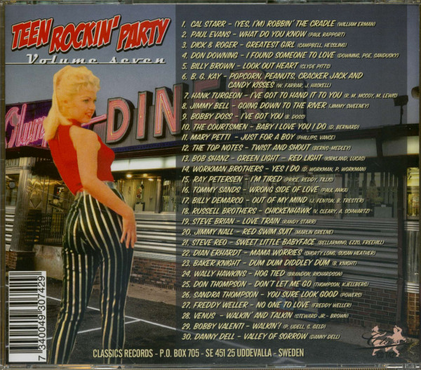 Teen Rockin' Party Vol.7 (CD)