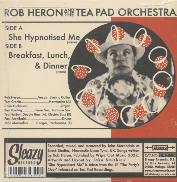 She Hypnotised Me - Breakfast, Lunch & Dinner (45rpm, 7inch, EP)