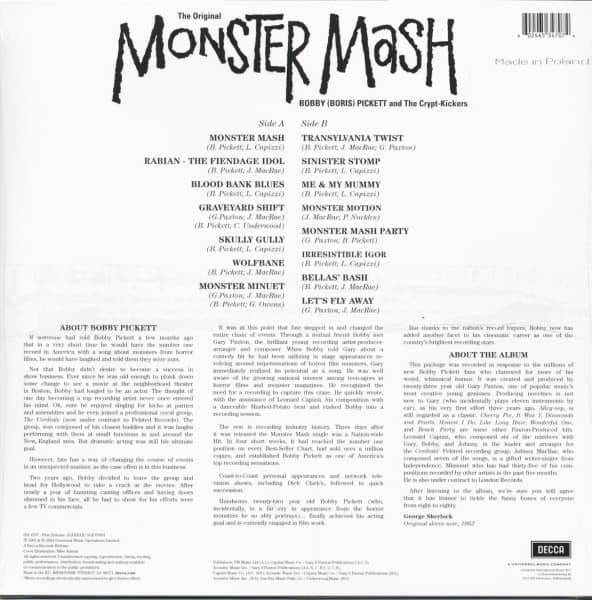 The Original Monster Mash (LP, Glow In The Dark Vinyl, Ltd.)