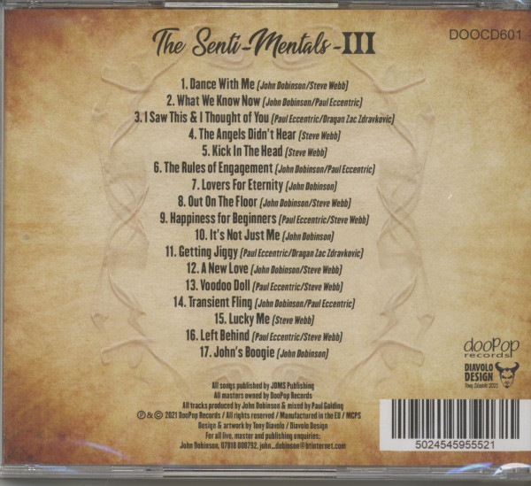 The Senti-Mentals III (CD)